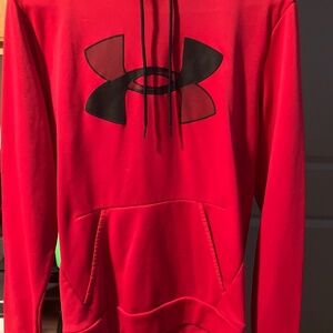 Under Armour Men’s Hoodie Sm-Red